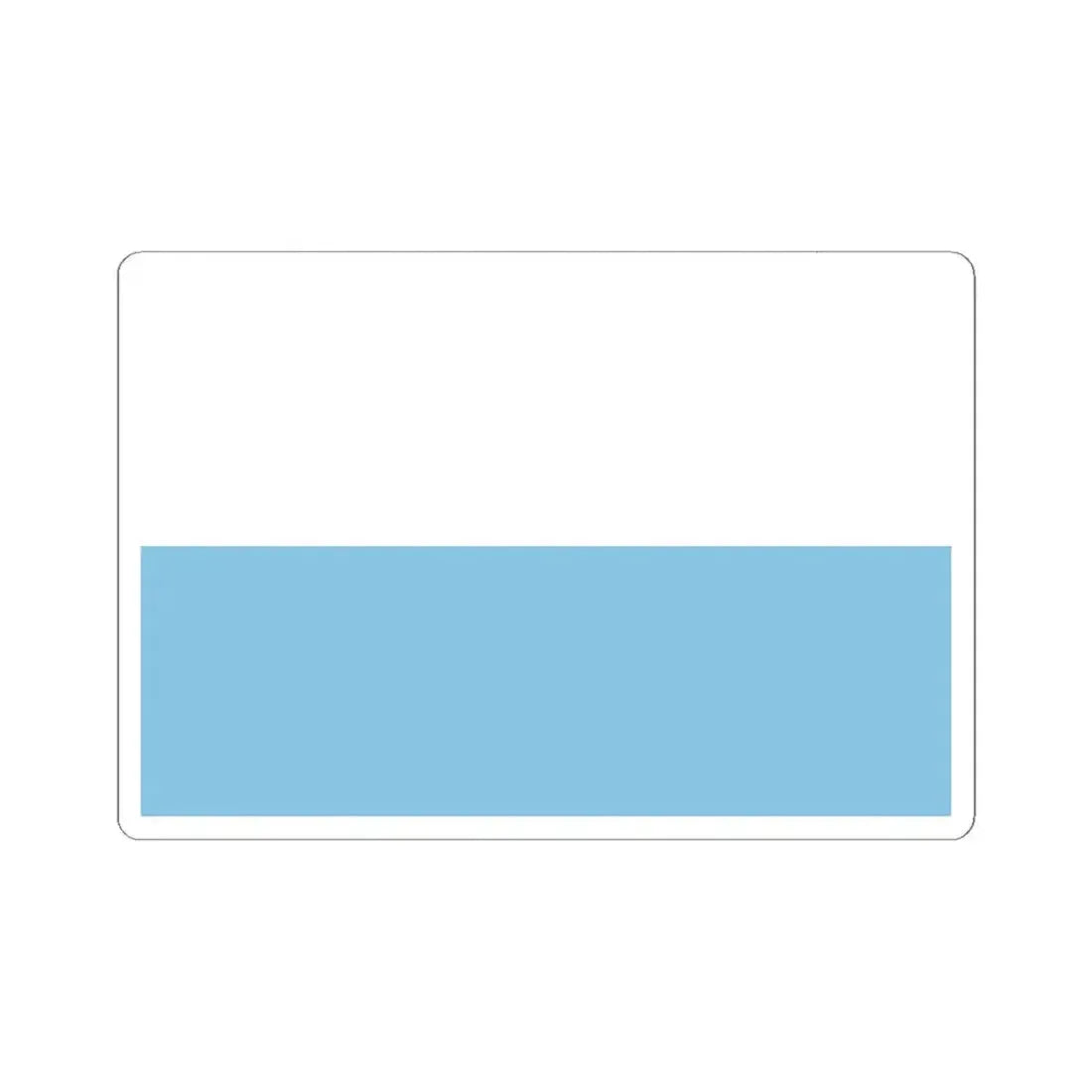 Flag of Santa Marta Magdalena Colombia - STICKER Vinyl Kiss-Cut Decal 6 Inch White - The Sticker Space