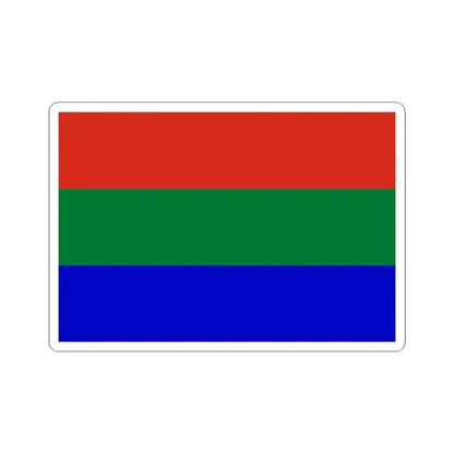 Flag of Santa Rosa del Sara Bolivia (Bolivia) STICKER Vinyl Kiss-Cut Decal 6 Inch White - The Sticker Space