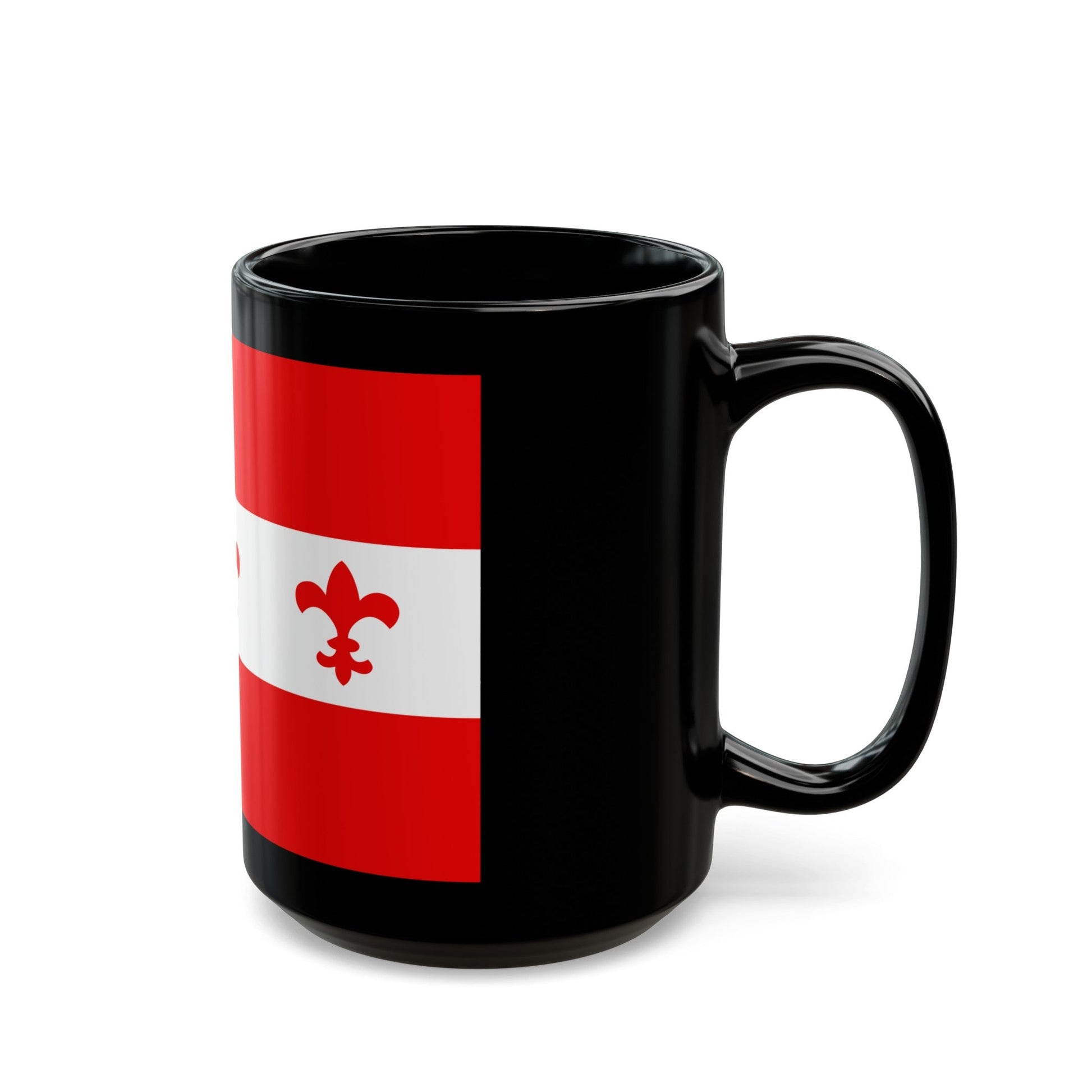 Flag of Santa Venera Malta - Black Coffee Mug-The Sticker Space