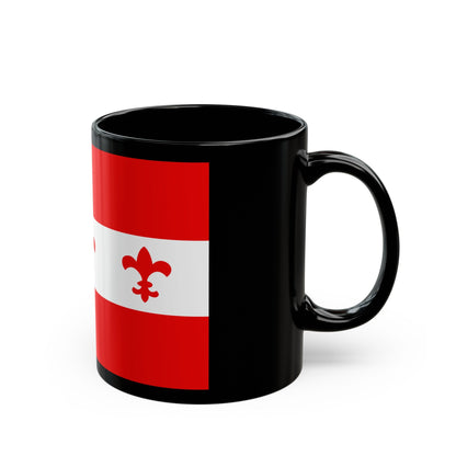 Flag of Santa Venera Malta - Black Coffee Mug-The Sticker Space