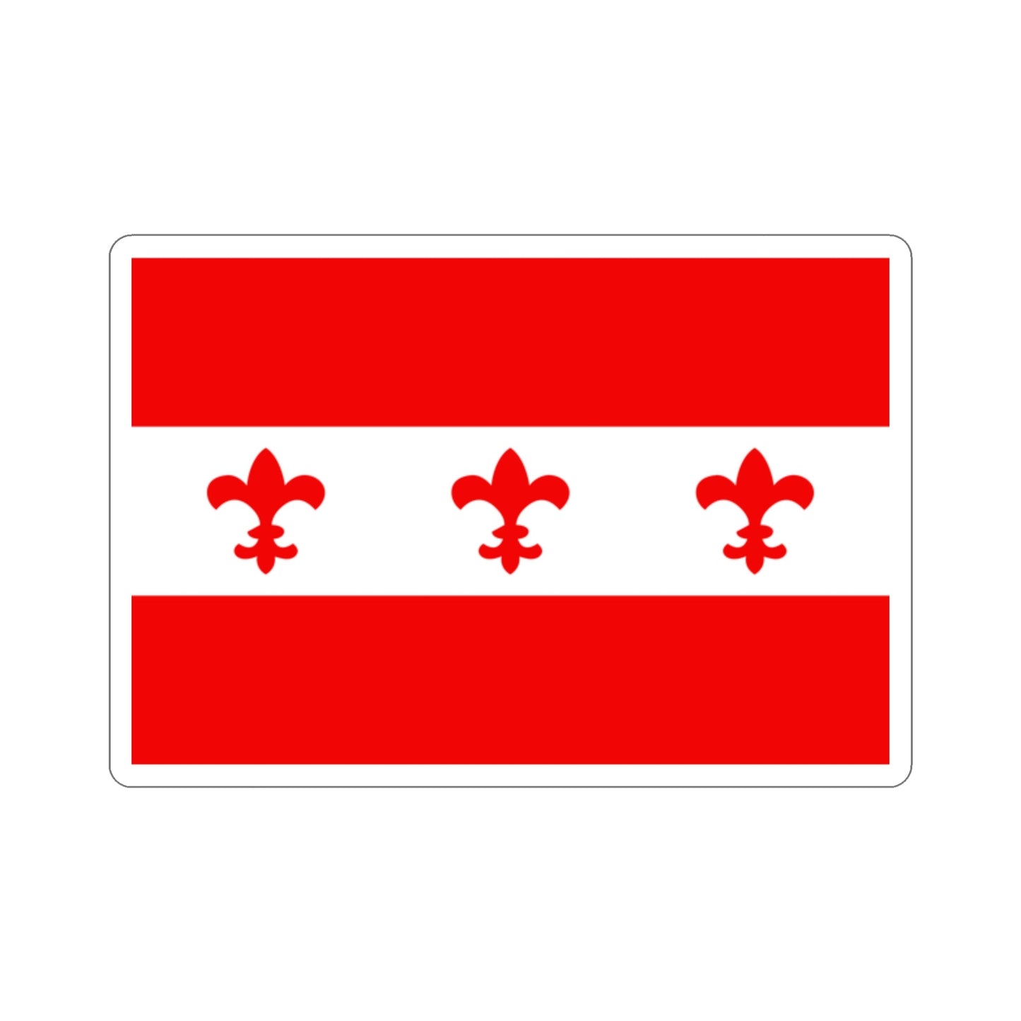 Flag of Santa Venera Malta STICKER Vinyl Die-Cut Decal-2 Inch-The Sticker Space