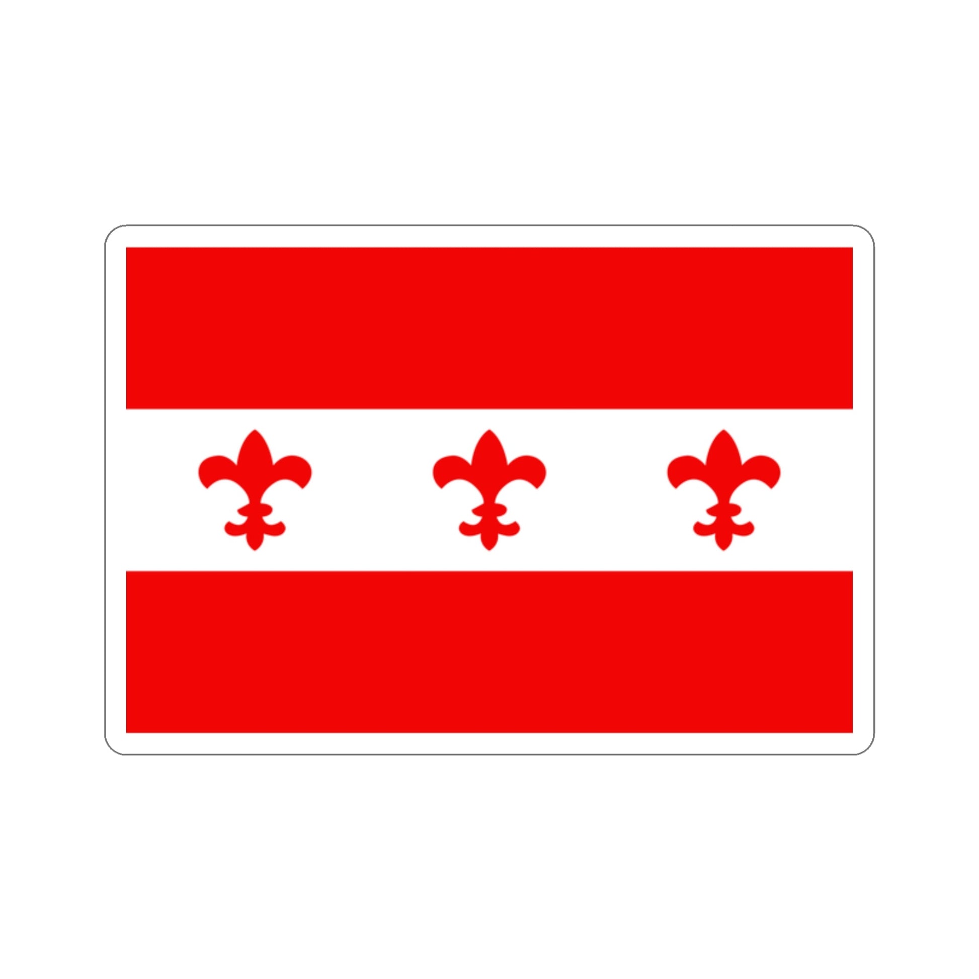 Flag of Santa Venera Malta STICKER Vinyl Die-Cut Decal-2 Inch-The Sticker Space