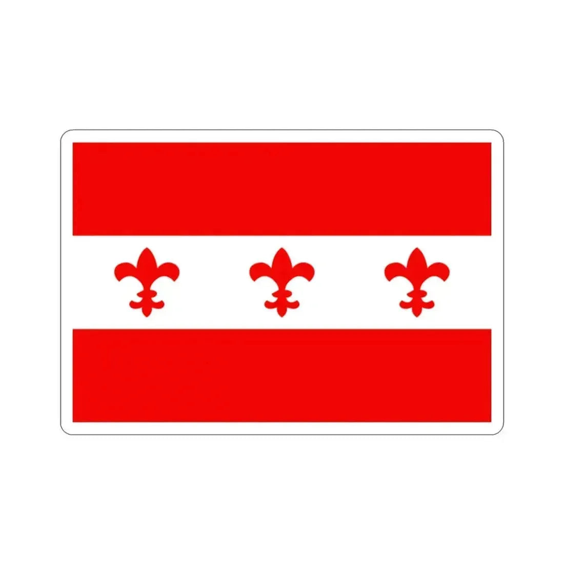 Flag of Santa Venera Malta STICKER Vinyl Die-Cut Decal 2 Inch - The Sticker Space