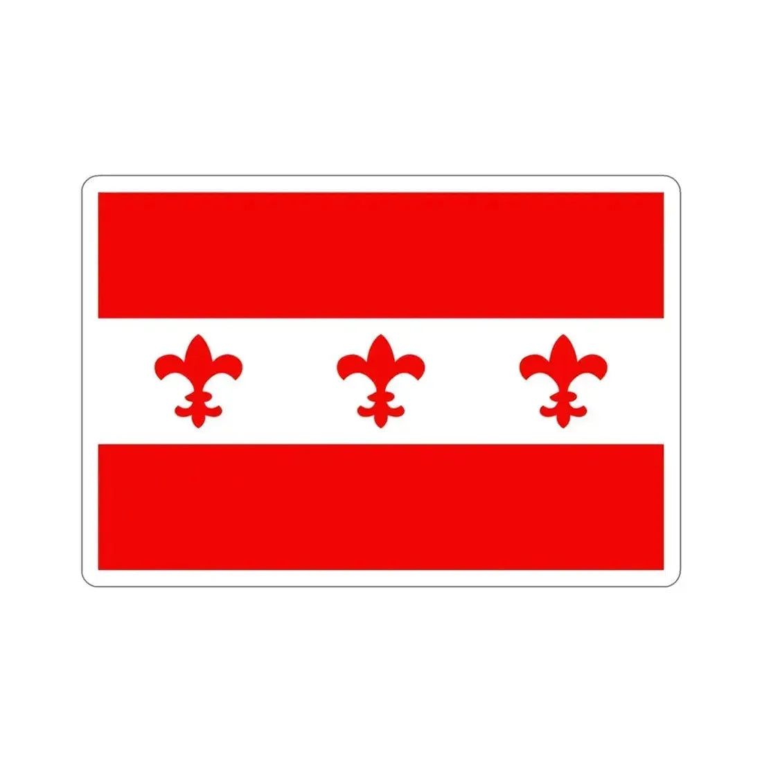 Flag of Santa Venera Malta STICKER Vinyl Die-Cut Decal 4 Inch - The Sticker Space