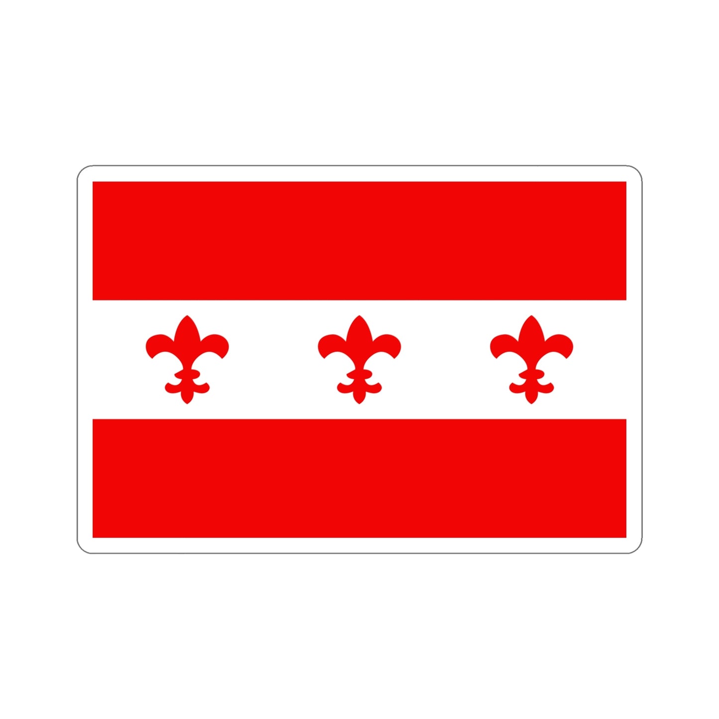 Flag of Santa Venera Malta STICKER Vinyl Die-Cut Decal-6 Inch-The Sticker Space