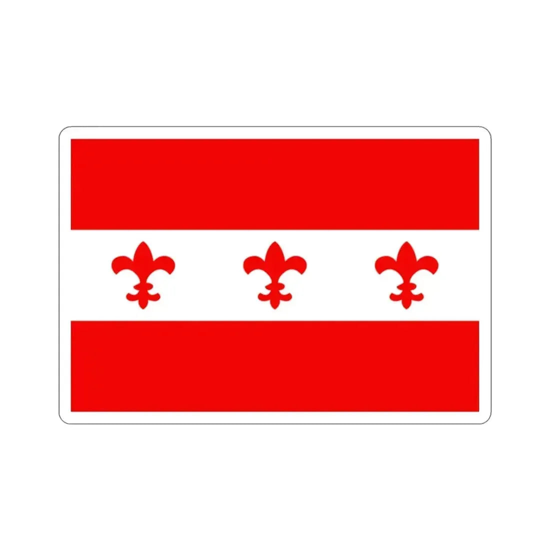 Flag of Santa Venera Malta STICKER Vinyl Die-Cut Decal - The Sticker Space