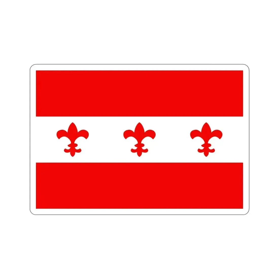 Flag of Santa Venera Malta STICKER Vinyl Die-Cut Decal - The Sticker Space