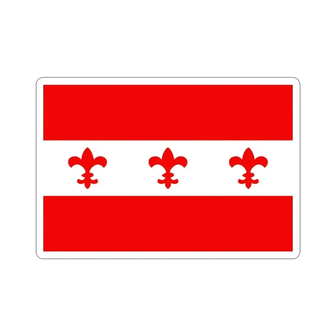 Flag of Santa Venera Malta STICKER Vinyl Die-Cut Decal - The Sticker Space