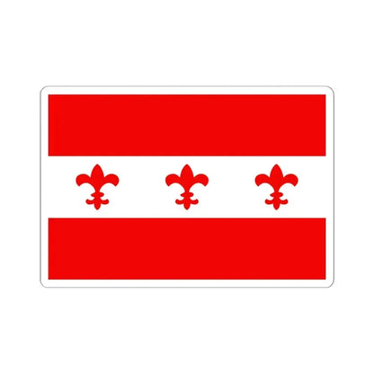 Flag of Santa Venera Malta - STICKER Vinyl Kiss-Cut Decal 6 Inch White - The Sticker Space