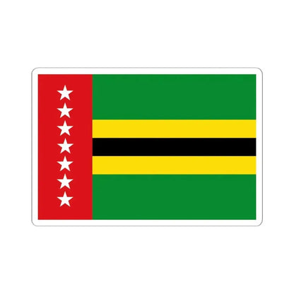 Flag of Santander Colombia (Colombia) STICKER Vinyl Kiss-Cut Decal 6 Inch White - The Sticker Space