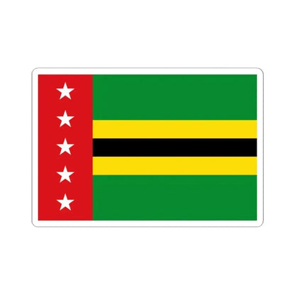 Flag of Santander Department 1972-2004 (Colombia) STICKER Vinyl Kiss-Cut Decal 2 Inch White - The Sticker Space