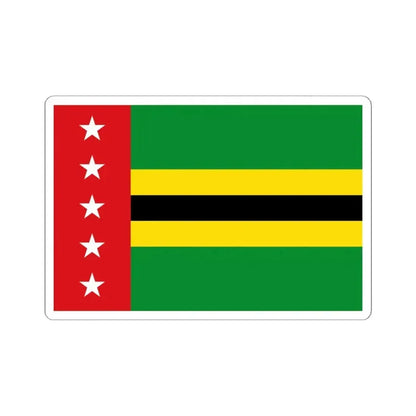 Flag of Santander Department 1972-2004 (Colombia) STICKER Vinyl Kiss-Cut Decal 6 Inch White - The Sticker Space