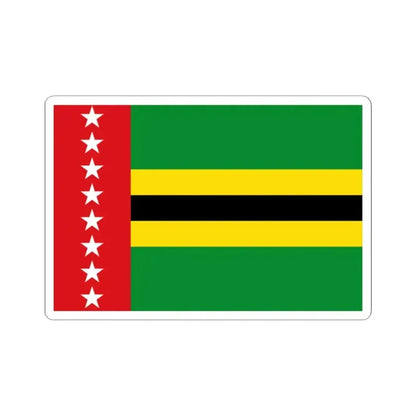 Flag of Santander Department 2004-2007 (Colombia) STICKER Vinyl Kiss-Cut Decal 2 Inch White - The Sticker Space