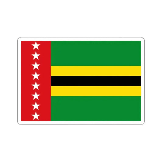 Flag of Santander Department 2004-2007 (Colombia) STICKER Vinyl Kiss-Cut Decal 2 Inch White - The Sticker Space