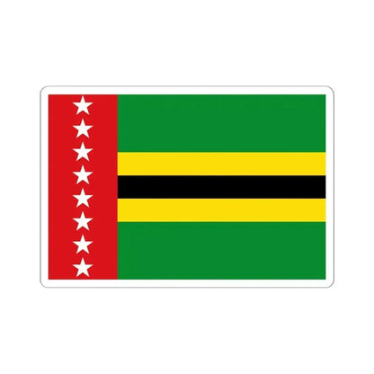 Flag of Santander Department 2004-2007 (Colombia) STICKER Vinyl Kiss-Cut Decal 6 Inch White - The Sticker Space