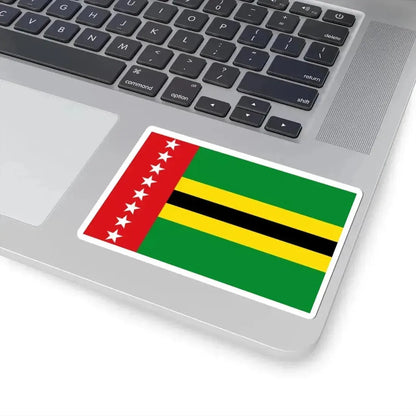 Flag of Santander Department 2004-2007 (Colombia) STICKER Vinyl Kiss-Cut Decal - The Sticker Space