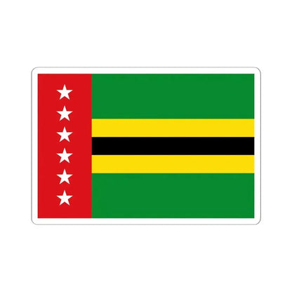 Flag of Santander Department 2008-2019 (Colombia) STICKER Vinyl Kiss-Cut Decal 6 Inch White - The Sticker Space