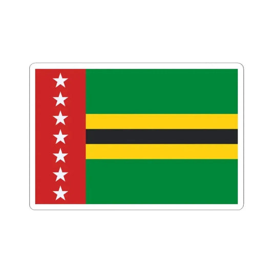 Flag of Santander Department (Colombia) STICKER Vinyl Kiss-Cut Decal 2 Inch White - The Sticker Space