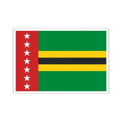 Flag of Santander Department (Colombia) STICKER Vinyl Kiss-Cut Decal 6 Inch White - The Sticker Space