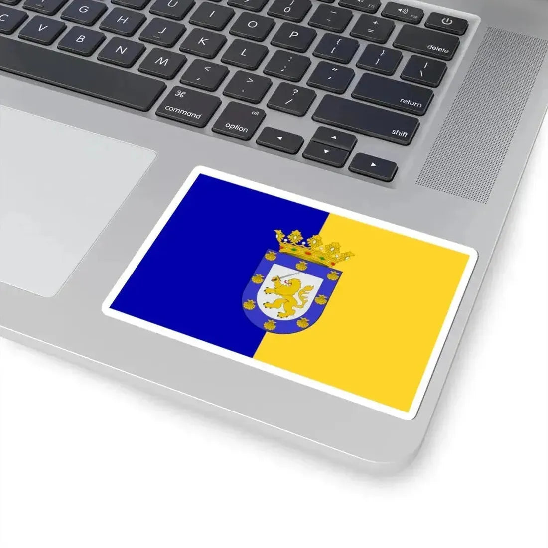 Flag of Santiago Chile (Chile) STICKER Vinyl Kiss-Cut Decal - The Sticker Space