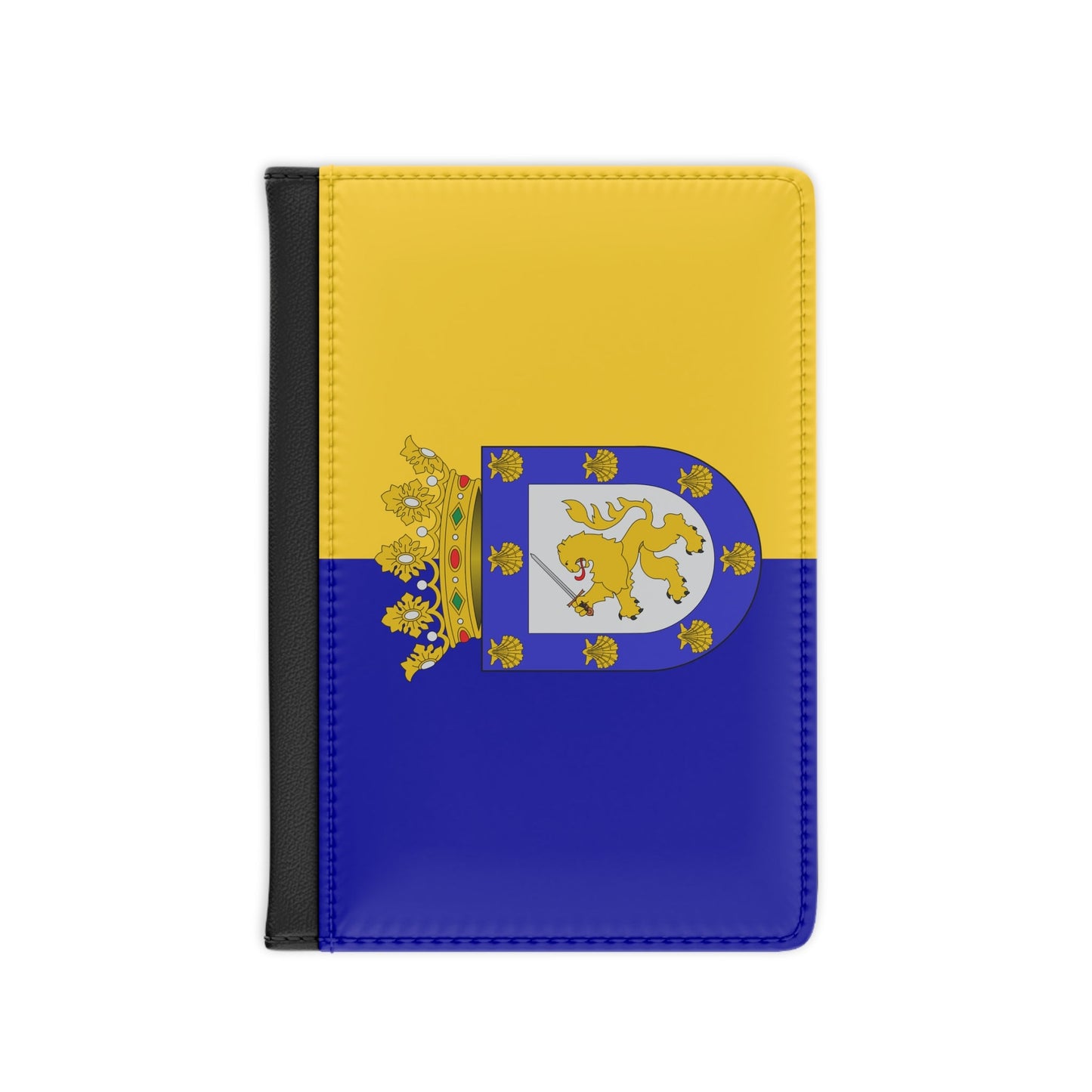 Flag of Santiago Chile - Passport Holder