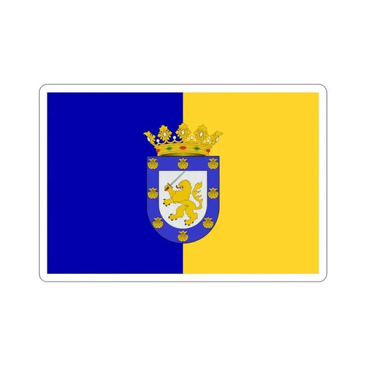 Flag of Santiago Chile STICKER Vinyl Die-Cut Decal 6 Inch - The Sticker Space
