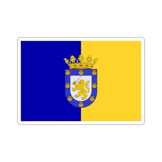 Flag of Santiago Chile STICKER Vinyl Die-Cut Decal 6 Inch - The Sticker Space
