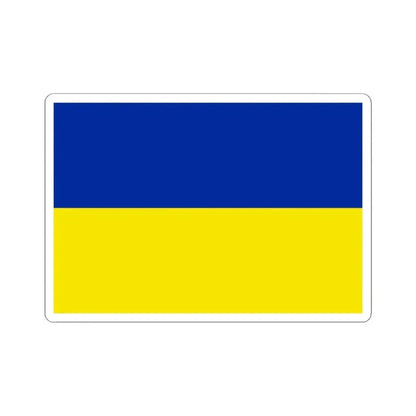 Flag of Santiago de Machaca Bolivia (Bolivia) STICKER Vinyl Kiss-Cut Decal 4 Inch White - The Sticker Space