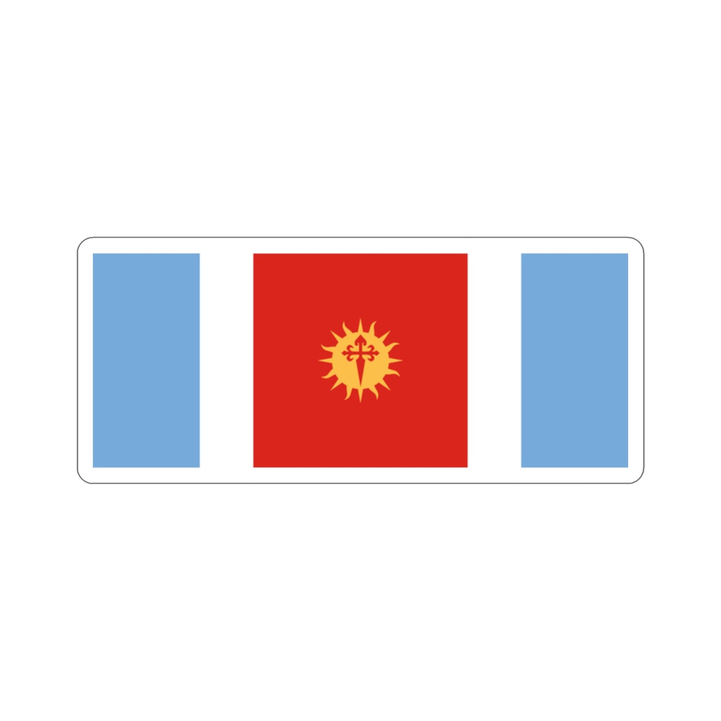 Flag of Santiago del Estero Province Argentina STICKER Vinyl Die-Cut Decal-2 Inch-The Sticker Space