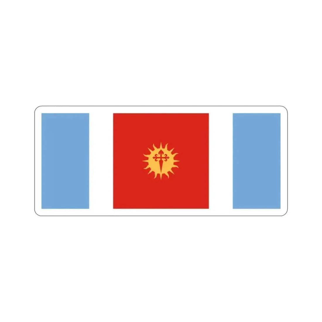 Flag of Santiago del Estero Province Argentina STICKER Vinyl Die-Cut Decal 2 Inch - The Sticker Space