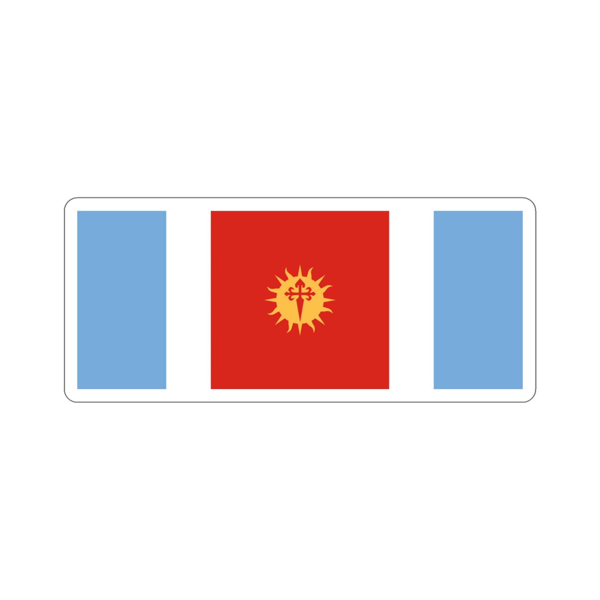 Flag of Santiago del Estero Province Argentina STICKER Vinyl Die-Cut Decal-6 Inch-The Sticker Space