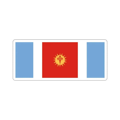 Flag of Santiago del Estero Province Argentina STICKER Vinyl Die-Cut Decal 6 Inch - The Sticker Space