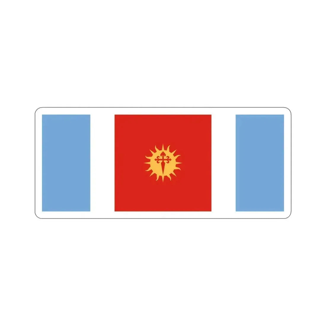 Flag of Santiago del Estero Province Argentina STICKER Vinyl Die-Cut Decal - The Sticker Space