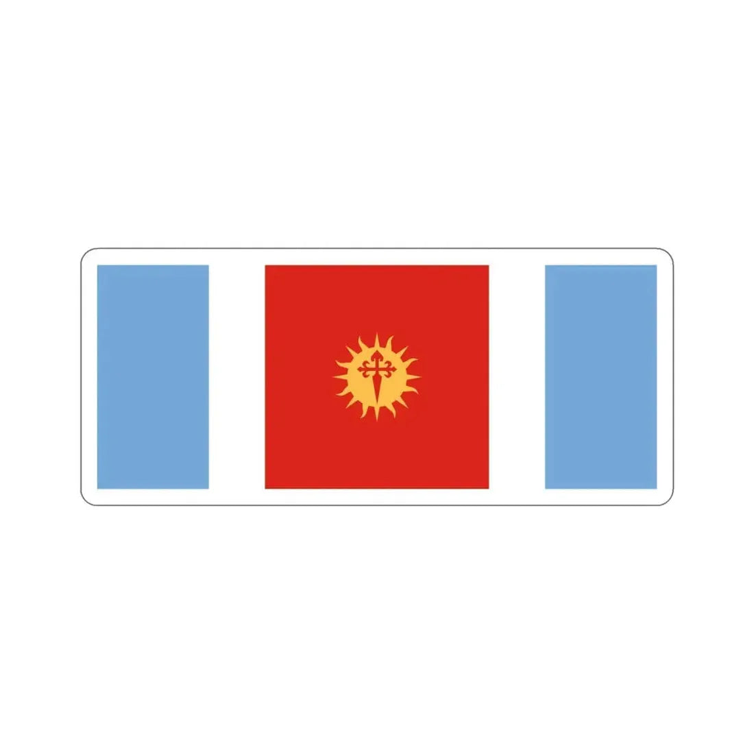 Flag of Santiago del Estero Province Argentina STICKER Vinyl Die-Cut Decal - The Sticker Space