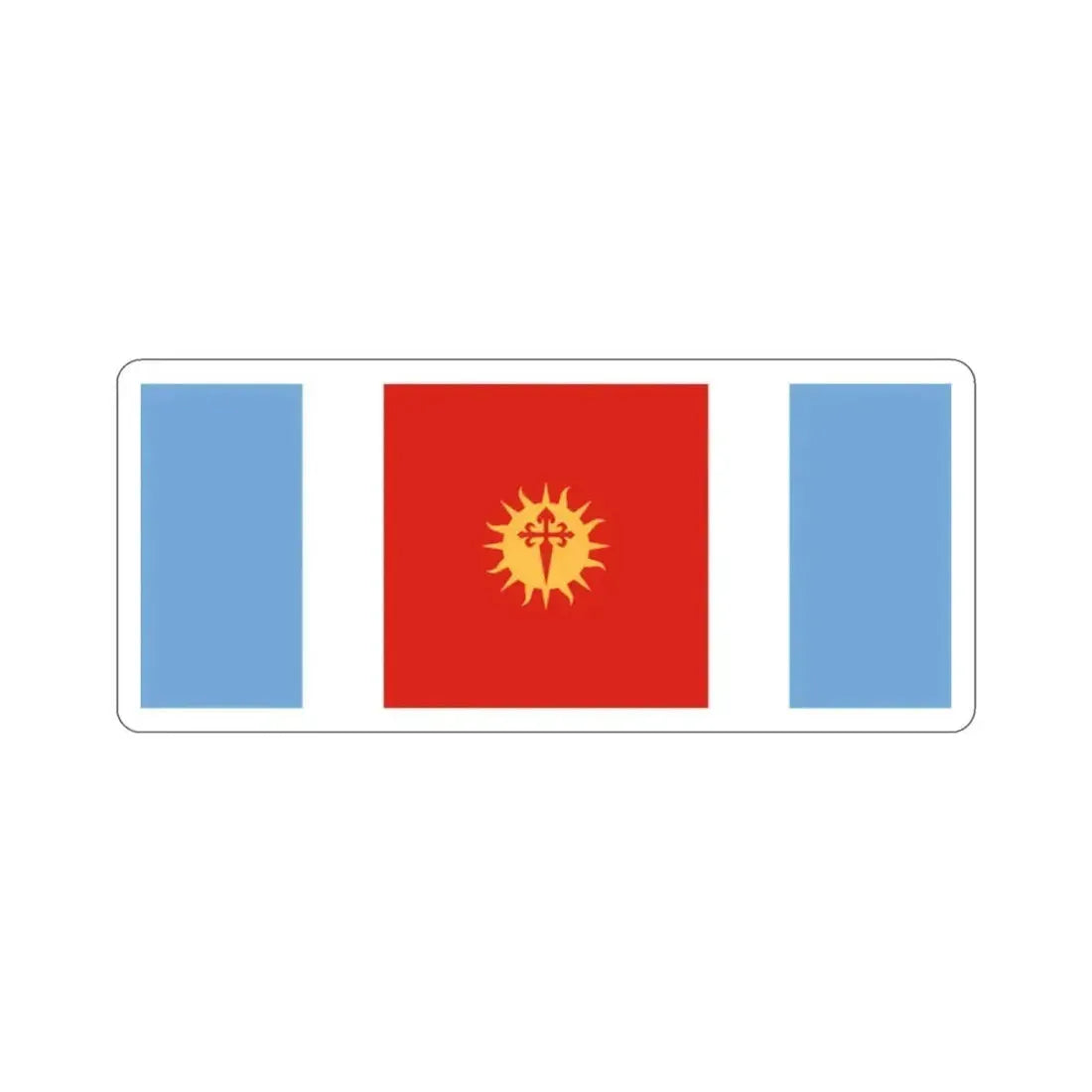Flag of Santiago del Estero Province Argentina STICKER Vinyl Die-Cut Decal - The Sticker Space