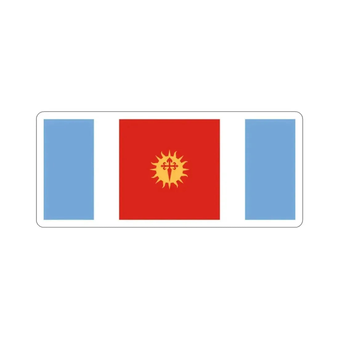 Flag of Santiago del Estero Province Argentina STICKER Vinyl Die-Cut Decal - The Sticker Space