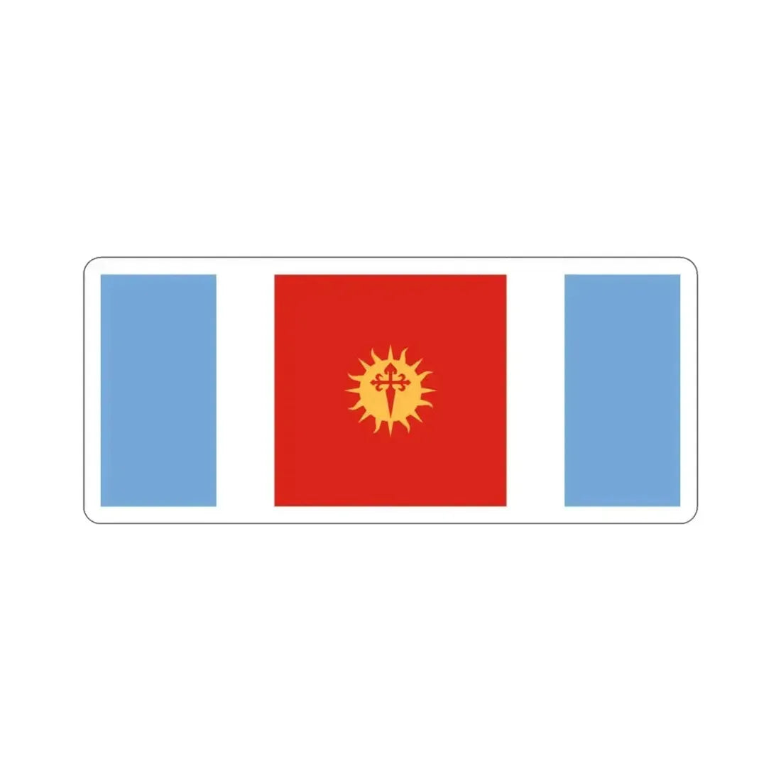 Flag of Santiago del Estero Province Argentina STICKER Vinyl Die-Cut Decal - The Sticker Space