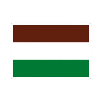 Flag of Santos Mercado Bolivia (Bolivia) STICKER Vinyl Kiss-Cut Decal 3 Inch White - The Sticker Space