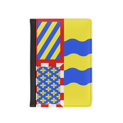 Flag of Saône et Loire France 2 - Passport Holder