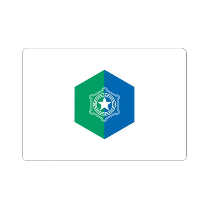 Flag of Sapporo Hokkaido Japan - STICKER Vinyl Kiss-Cut Decal 2 Inch White - The Sticker Space
