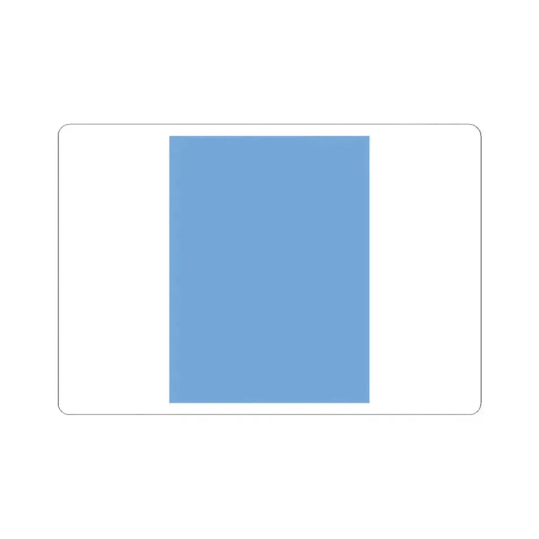 Flag of Saraguro (Ecuador) STICKER Vinyl Kiss-Cut Decal 2 Inch White - The Sticker Space