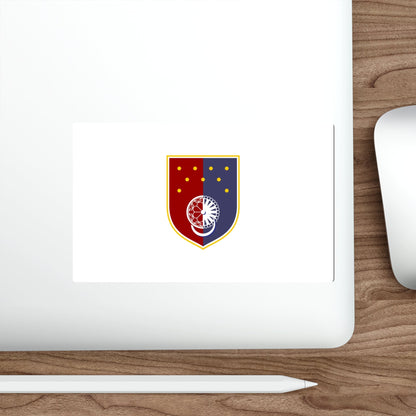 Flag of Sarajevo Canton Bosnia and Herzegovina STICKER Vinyl Die-Cut Decal-The Sticker Space