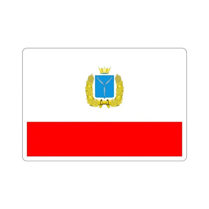 Flag of Saratov Oblast Russia STICKER Vinyl Die-Cut Decal 3 Inch - The Sticker Space
