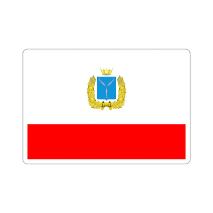 Flag of Saratov Oblast Russia STICKER Vinyl Die-Cut Decal-5 Inch-The Sticker Space