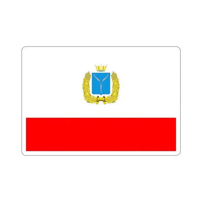 Flag of Saratov Oblast Russia STICKER Vinyl Die-Cut Decal 5 Inch - The Sticker Space