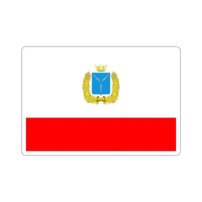 Flag of Saratov Oblast Russia STICKER Vinyl Die-Cut Decal 6 Inch - The Sticker Space