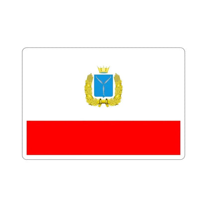 Flag of Saratov Oblast Russia STICKER Vinyl Die-Cut Decal - The Sticker Space