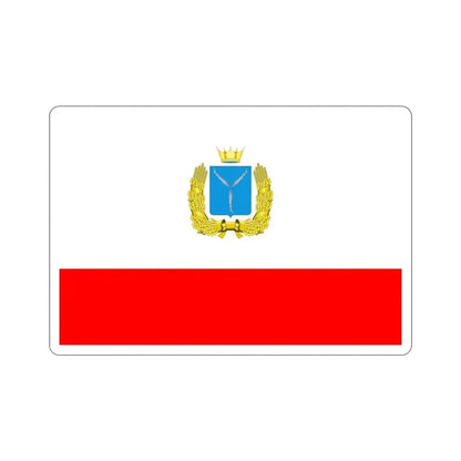 Flag of Saratov Oblast Russia STICKER Vinyl Die-Cut Decal - The Sticker Space