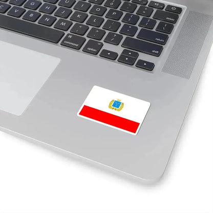 Flag of Saratov Oblast Russia - STICKER Vinyl Kiss-Cut Decal - The Sticker Space