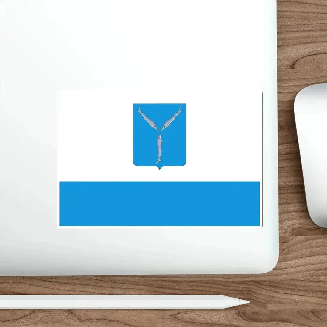 Flag of Saratov Russia STICKER Vinyl Die-Cut Decal - The Sticker Space